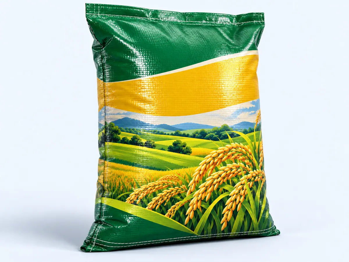 Printed BOPP laminated animal feed bag